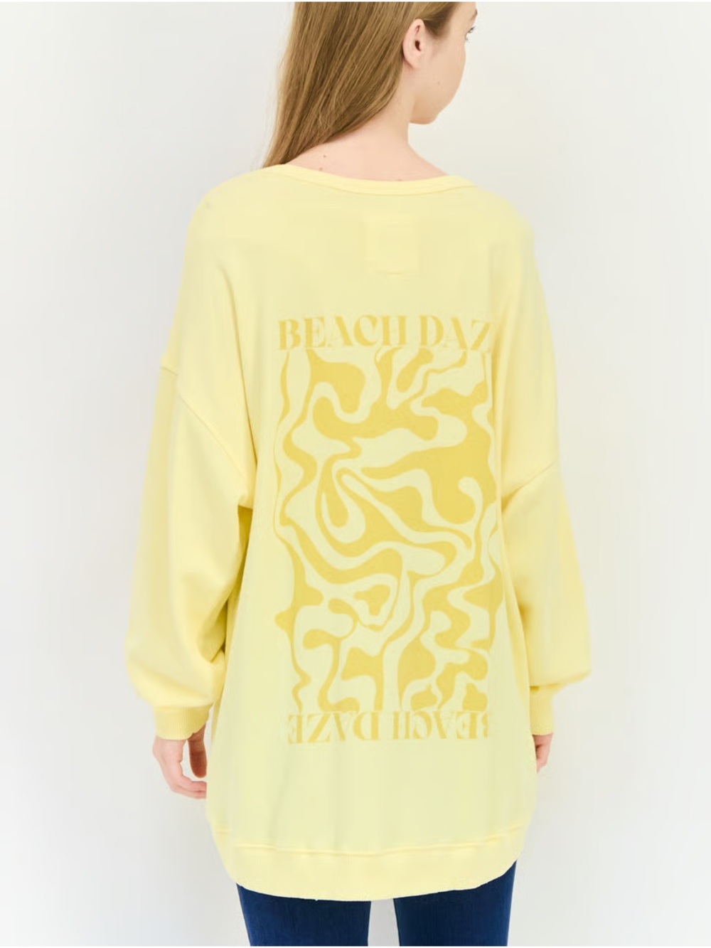 Aerie Beach Daze Oversized Sweatshirt